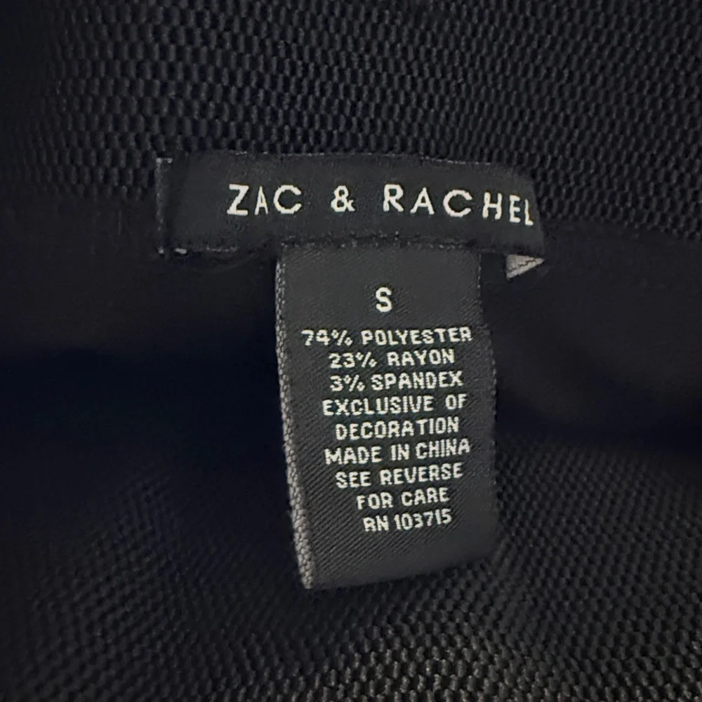 Zac & Rachel Women's Black Straight Leg Pants - Size Small